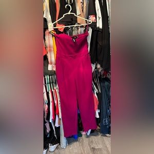 NWT Express - Size 4 Magenta Jumpsuit